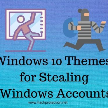 Windows 10 Themes for Stealing Windows Accounts